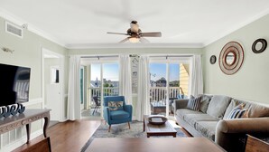 Condo, Multiple Beds (Silver Moon) | Living area - Silver Moon (Tybee Island)