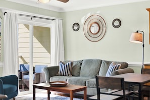 Condo, Multiple Beds (Silver Moon) | Living area - Silver Moon (Tybee Island)