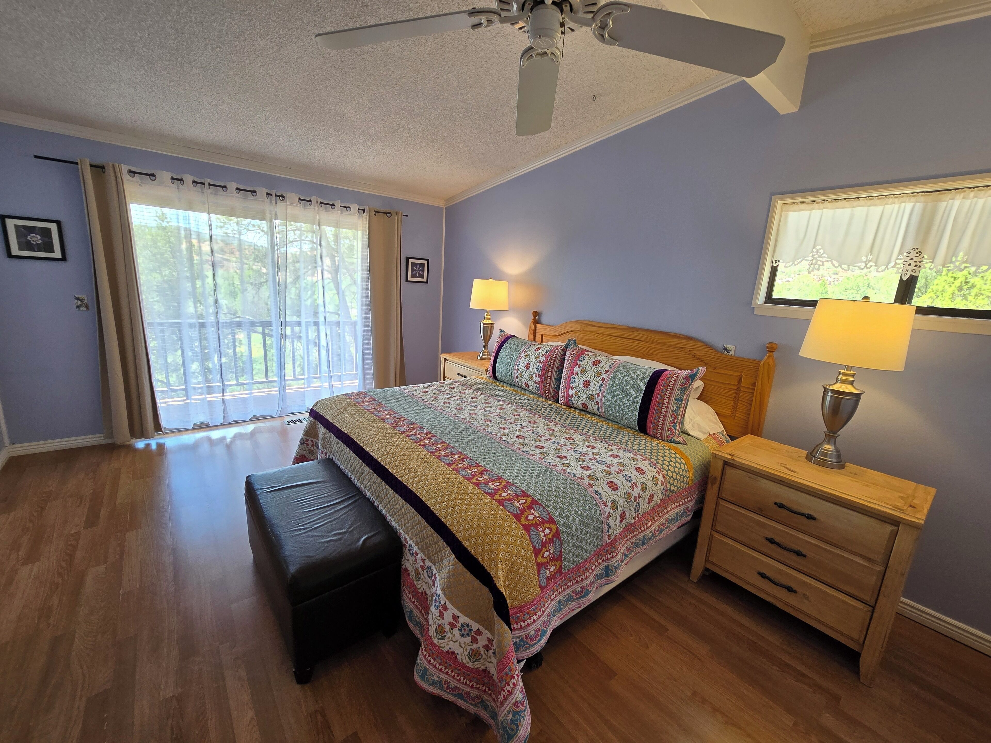 2 bedrooms, desk, iron/ironing board, free WiFi