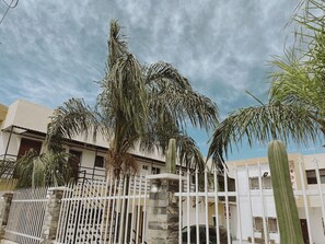 Façade de l’hébergement