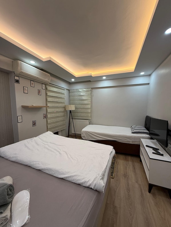 Apartamento Deluxe | 1 dormitorio, ropa de cama de alta calidad, ropa de cama