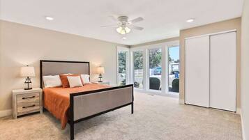 4 bedrooms, iron/ironing board, travel crib, WiFi