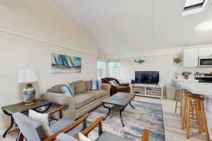 TV, DVD player, offices