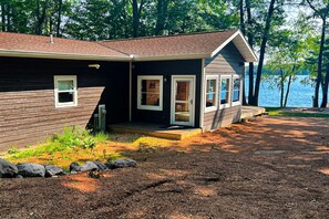 Exterior - Dog-friendly lakefront hideaway with docks, firepit, fireplace & W/D (Minocqua)