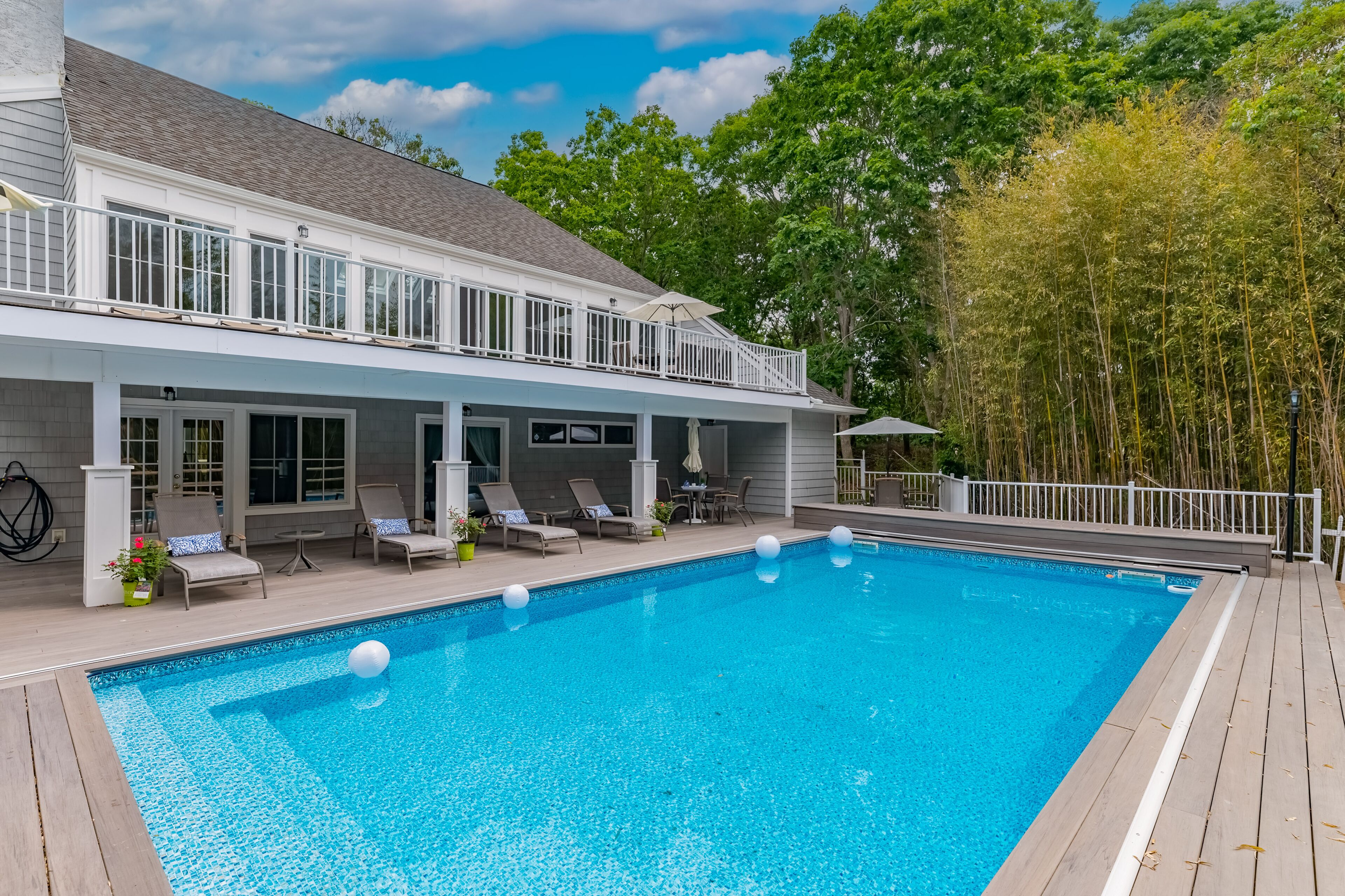 Renovated home near ocean with private pool, grill, deck, patio