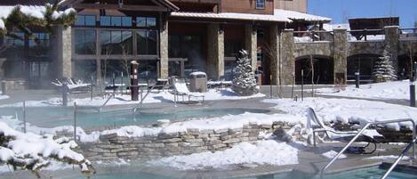 Indoor pool, a heated pool