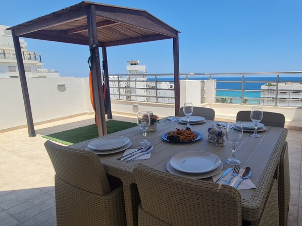 Udendørs spisemuligheder