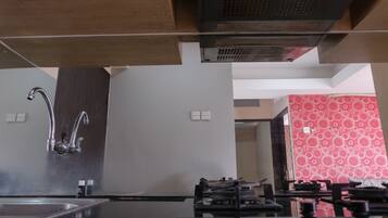 Apartamento | Cozinha privada | Frigobar