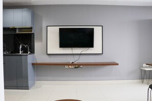 Interior - Beautiful Pool View Homey Spacious Studio At West Vista Apartment (Jakarta)