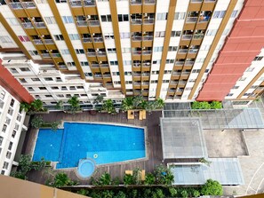 Outdoor pool - Cozy Stay Studio Apartment at LRT City Jatibening (Bekasi)