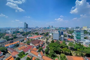 Studio | View from room - Best Choice And Minimalist Studio Room Menteng Park Apartment (Jakarta)