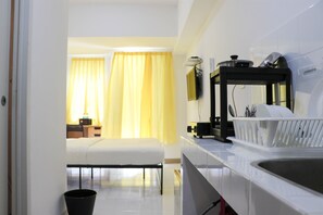 Interior - Compact And Tidy Studio At Tokyo Riverside Pik 2 Apartment (Teluknaga)