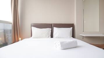 Apartemen | 1 kamar tidur, meja kerja, dan Wi-Fi gratis