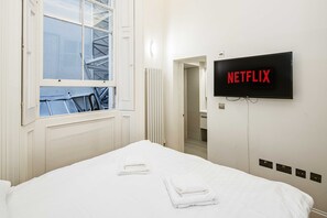 2 soverom, strykejern/-brett, wi-fi og sengetøy