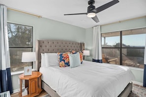 3 habitaciones, decoración personalizada y muebles diferentes