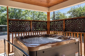 Ferienhaus, Mehrere Betten, Whirlpool | Terrasse/Patio