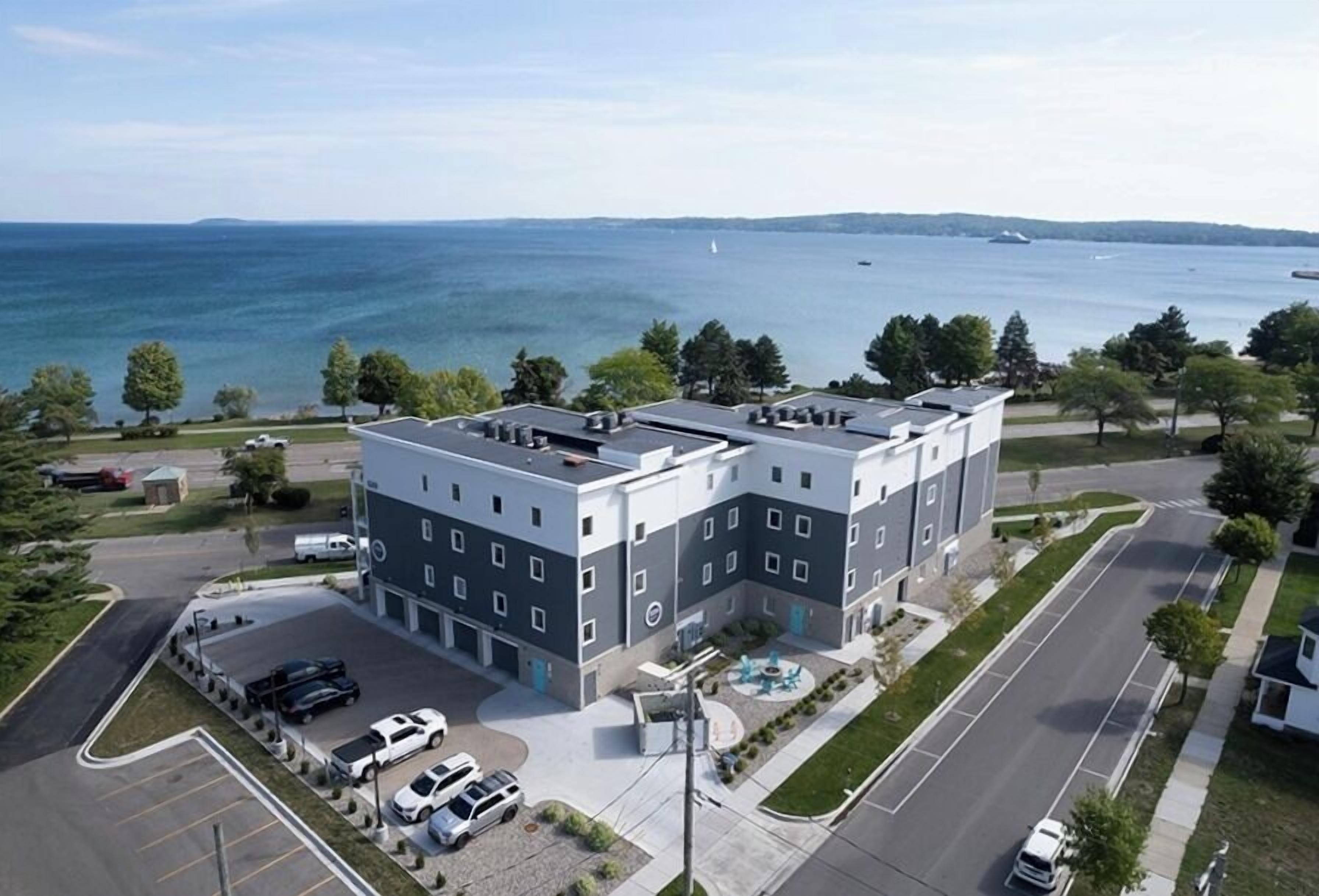 منظر من الجو على ارتفاع عالٍ