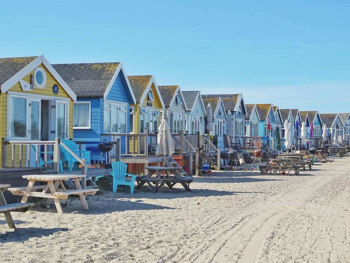 Tæt på stranden