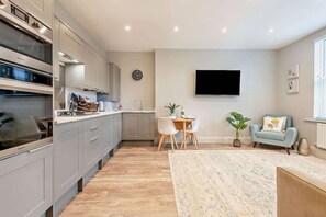 Interior - Beach walk Stylish & Chic 2-Bedroom Apartment (Southbourne)