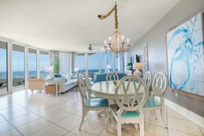 Dining - Four Bedroom Unit With Stunning Wraparound Balcony (Orange Beach)