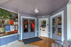 Exterior detail - Cherry Street Loft (B) | In the Heart of Downtown Black Mtn! (Black Mountain)