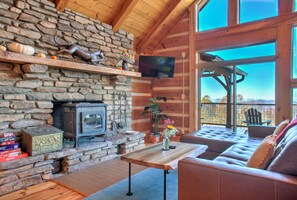 TV, fireplace, table football