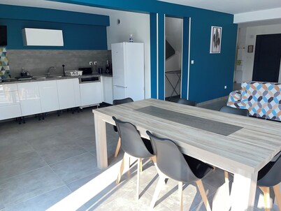 Vacation home, family, friends or business trip. 