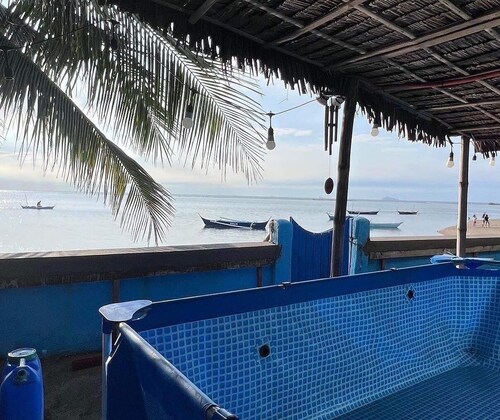 BeachFront Casa w/ 4 Cabin, Floating Cottage, Pet Friendly in Lian for 25 guests