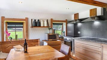 KĂŒhlschrank, Mikrowelle, Ofen, Herdplatte