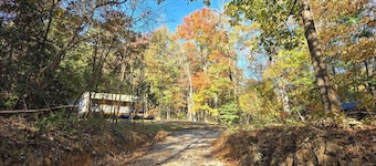 Charming meadow camp in the forest  mountains near fish pond. Events are OK. Pet