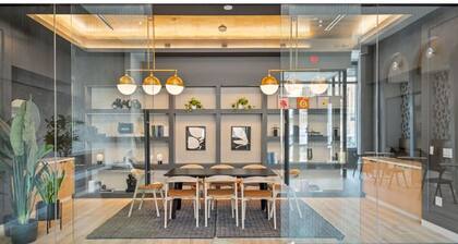 Award Rentals in Washington DC. Multiple levels of amenities and shared space.