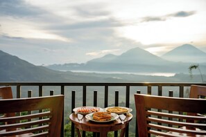 Suite Deluxe, vue montagne | Terrasse/Patio