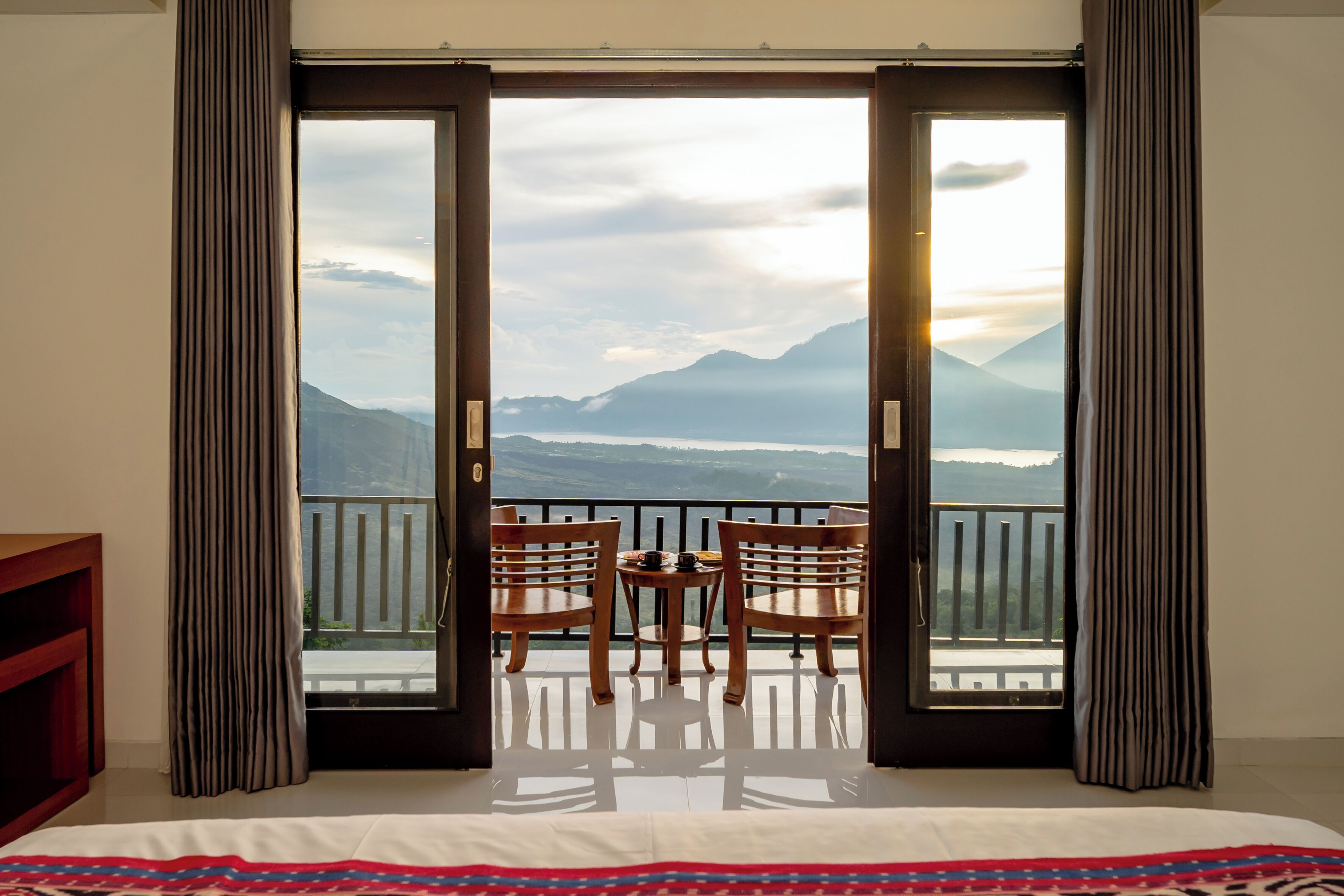 Svit Deluxe - utsikt mot bergen | 1 sovrum, skrivbord, gratis wi-fi och sängkläder