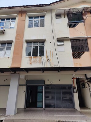 Majoituspaikan julkisivu