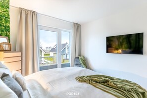 2 sovrum, strykjärn/strykbräda, resesäng och gratis wi-fi