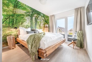 2 bedrooms, iron/ironing board, travel crib, free WiFi - Ahoi Schönheit - Ferienwohnung an der Nordsee, Infrarotsauna, Kamin (Büsum)