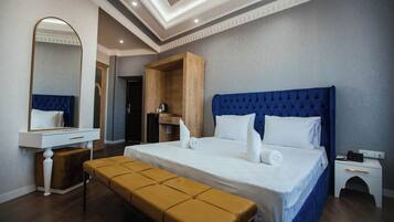 Standaard tweepersoonskamer | Een laptopwerkplek, gratis wifi, beddengoed