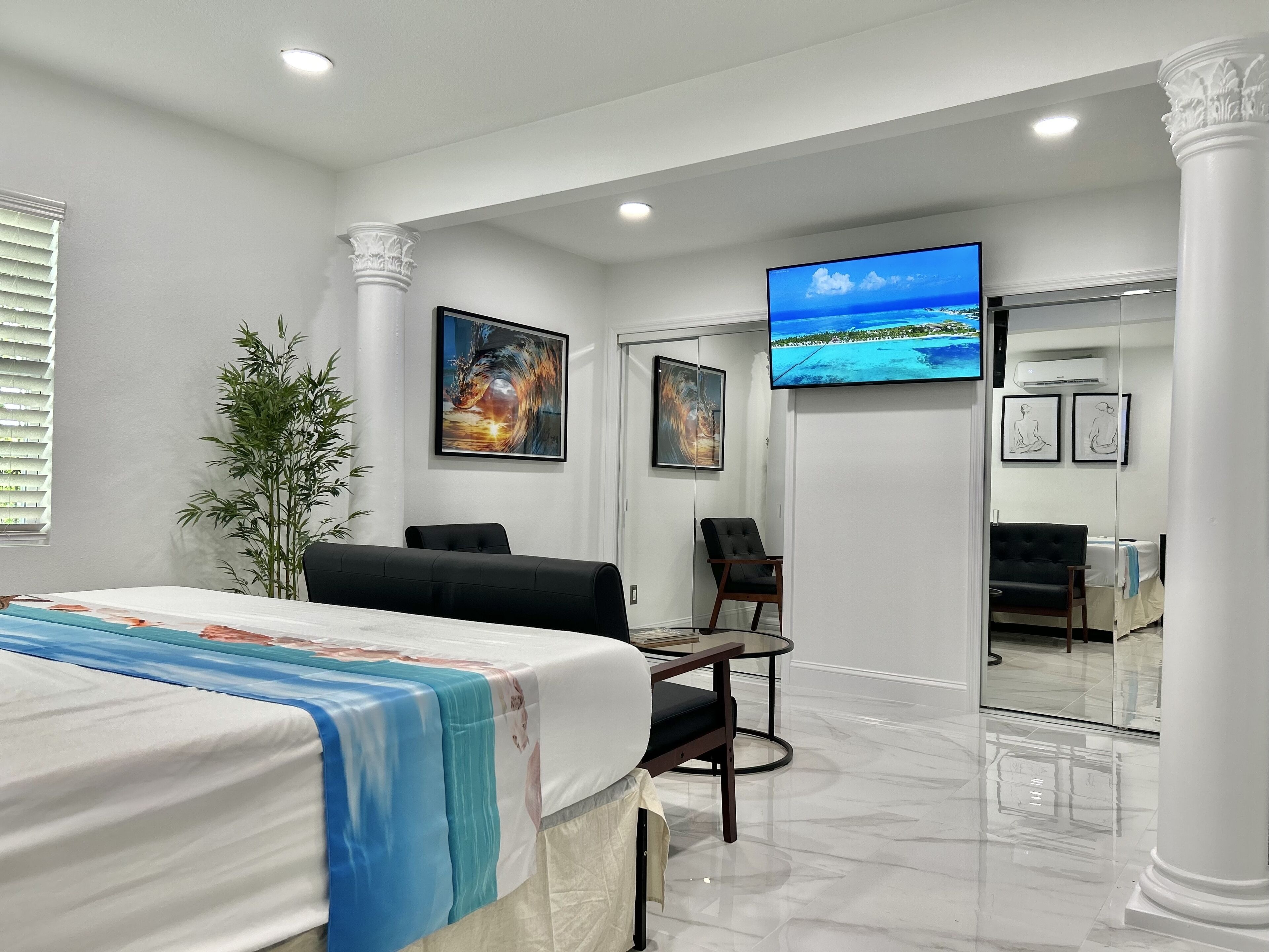 1 habitación y caja de seguridad en la habitación 