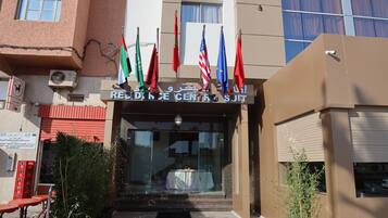 Fachada del alojamiento