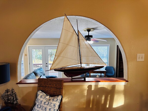 Interior - JetSkis, Jacuzzi, Private Beach, Kayak, SUP, Lakeview, Lakefront! 3/2 Lakehouse  (Canyon Lake)