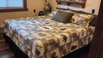 1 bedroom, iron/ironing board, travel crib, free WiFi