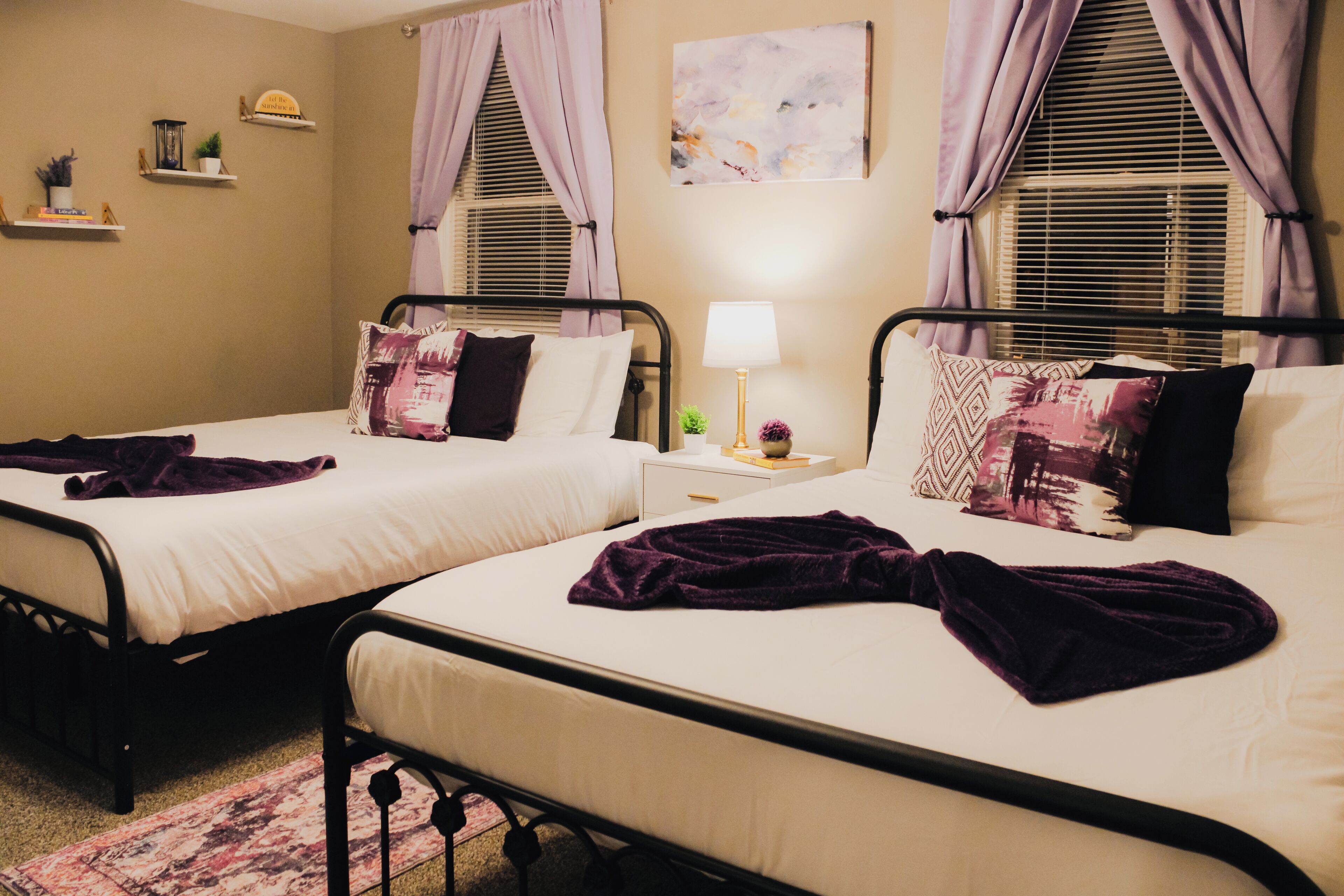 2 soveværelser, skrivebord, strygejern/strygebræt, gratis Wi-Fi