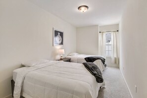 3 bedrooms, iron/ironing board, travel crib, free WiFi