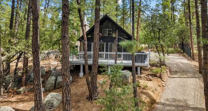 Silver King Cabin. 6,200 ft of elevation. 10 minutes from downtown Prescott.