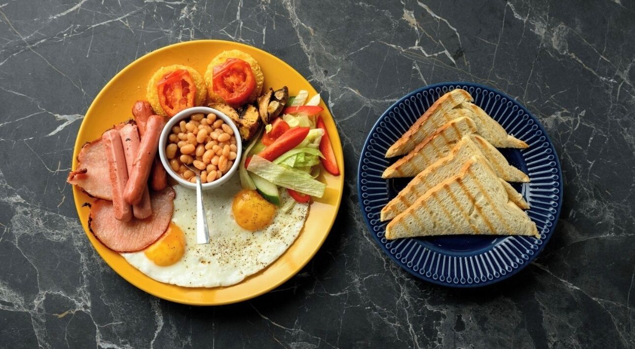 朝食ビュッフェ
