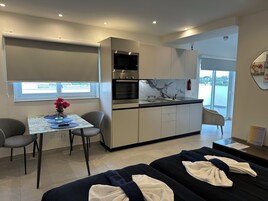 Penthouse | 1 bedroom, desk, laptop workspace, soundproofing