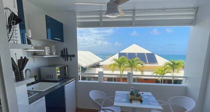 Studio 2/3 persons TI FAMILY in secured residence near the beach