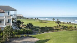 A coastal property with a large house, a golf course, and ocean views. - The BEST View at Cinnamon Beach- Largest Ocean Unit, Sunrise and Sunset! (Palm Coast)
