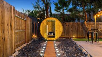 Overnattingsstedets uteområder