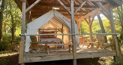 Glamping at Joe's Hideaway at French Woods Farm